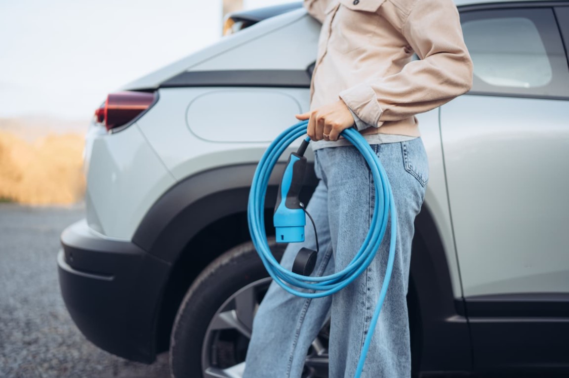 Hyundai Kona bleue Jean Lain Occasions